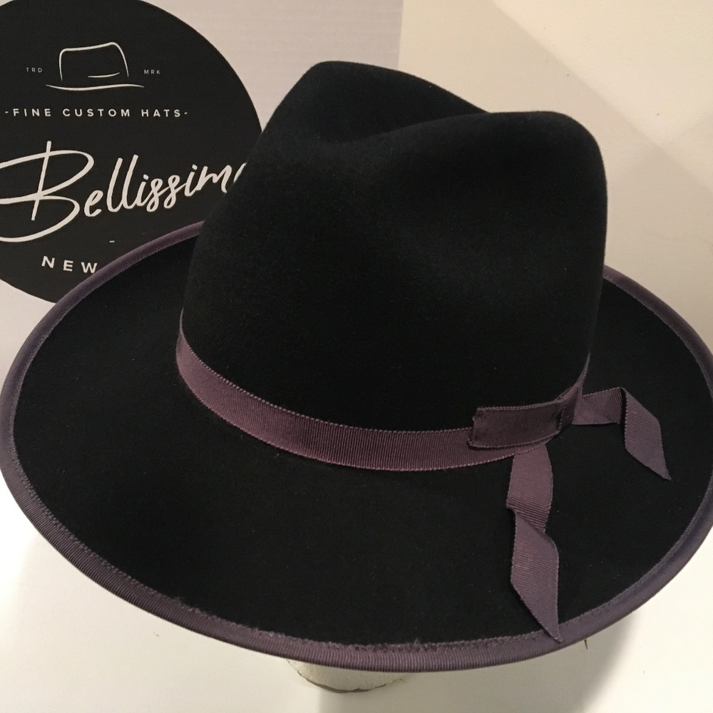 Men’s Black Felt Hat